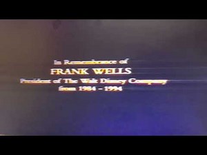 Opening To The Lion King 1995 UK VHS