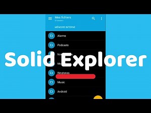 APPLICATION - Solid Explorer - Le meilleur gestionnaire de fichier Android