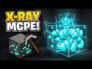Bedrock Xray Resource Pack - Find Diamonds in SECONDS