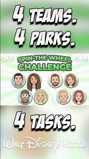 Walt Disney World Spin-the-Wheel Challenge #disney #disneyworld #disneyvlog