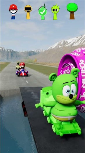 Flatbed Truck McQueen | Transportation with Truck - Pothole vs Car # | BeamNG.Drive Gameplay