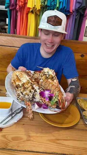 Giant lobsters that get big reactions