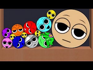 SPRUNKI MERGE COLOR: Suika Game Gameplay Walkthrough - Reaching Max Level!