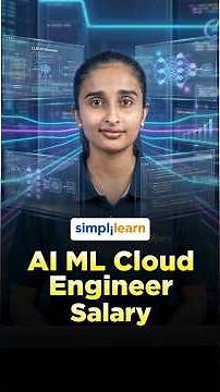 AI ML Cloud Engineer Salary 2026 | How Much An AI ML Cloud Engineer Earn? | #Shorts | #Simplilearn
