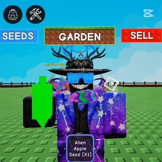 consegui Alien Apple salio mini admin abuser #growagarden