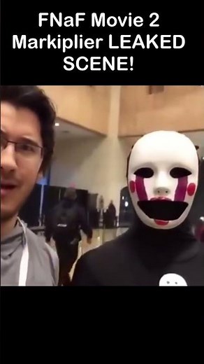 FNaF 2 MOVIE LEAK! Markiplier Cameo REVEALED! | FNaF Movie MEME