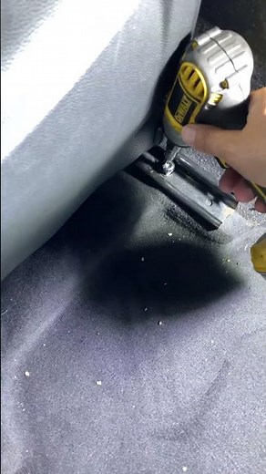 How to remove the driver seat on BMWs including the seatbelt
