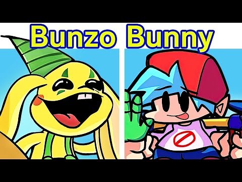 Friday Night Funkin' VS Bunzo Bunny FULL WEEK + Mommy Long Legs (FNF Mod) (Poppy Playtime Chapter 2)