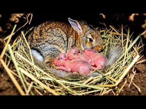 Amazing Rabbit Family Survival Story – Wild Nature Documentary