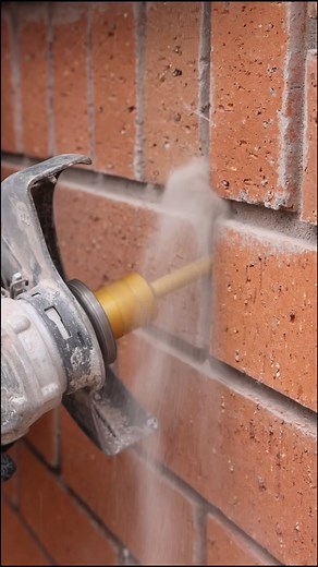 652K views · 1.2K reactions | Mortar raking with more precision  The M14 Diamond Mortar Rake has an 8mm diameter for precision and 45mm length for effective mortar removal. It's M14 fitting allows use with most angle grinders. #trade #bricklaying #construction #builder | OX Tools UK | Facebook