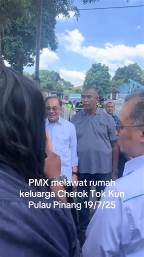 PMX Balik ke rumah keluarga Cherok Tok Kun. Credit: KC Putrajaya | Perpaduan Madani Kedah