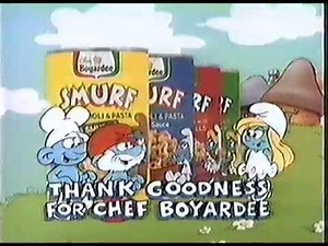 1985 Chef Boyardee Smurf Pasta
