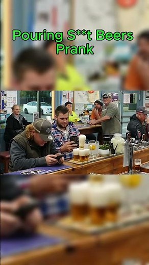 Pouring S**t Beers Prank