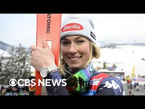 Mikaela Shiffrin discusses record-breaking ski career