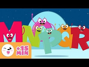 Alphabet M N O P Q R - Educative video for learning the letters - Phonics For Kids