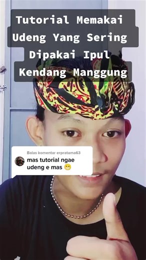 Membalas @erpratama63 Tutorial Membuat Udeng Yang Sering Dipakai Ipull Kendang Manggung🙏🏻#brandatiktok #fyp #fypシ #viral #berandafyp #jaranan #jarananbanyuwangi #sasono_singo_budoyo #sadstory