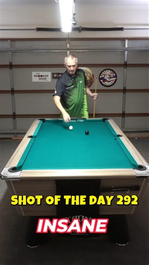 INSANE Double Shot of the Day 292 #8ballpool #trending #billiards #entertainment