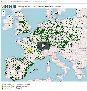 Hadoop + HBase + GeoWave + GeoServer + WPS + Leaflet + Heatmap