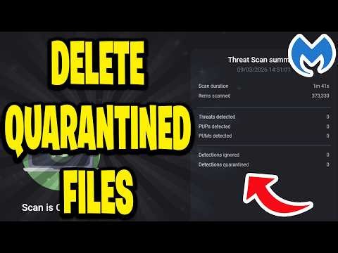 How To Delete Quarantined Files Malwarebytes