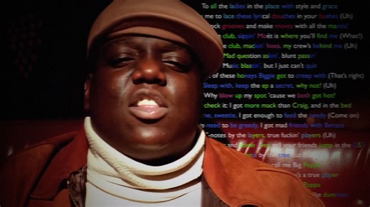 Biggie的flow就是最吊的-Big Poppa-The Notorious B.I.G.「韵脚解析」