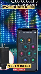 609K views · 4.3K reactions | Full design all type design Smart LED carton lighting 7FEET x 10FEET RGB 7 colour mobile operate remote opera all one design Available Order number whatsapp 96381 096381 62218 #FacebookReelsContest #newgoldencolour #shortsvideos #viralvideochallenge #diya #memes #OMG #lightingdesign #instagood #india #style #led #smartphone #usa #Youtube #love #multicolor | Mataji Electric Pixel RGB LED light | Facebook