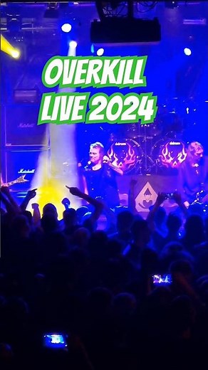 OVERKILL Live 2024 in Prague (Scorching the Earth World Tour)