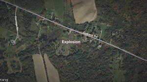 Explosion behind Stetson home caused by Tannerite, officials say