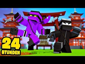 24 HOURS OF NINJA LIFE! - Minecraft [German/HD]