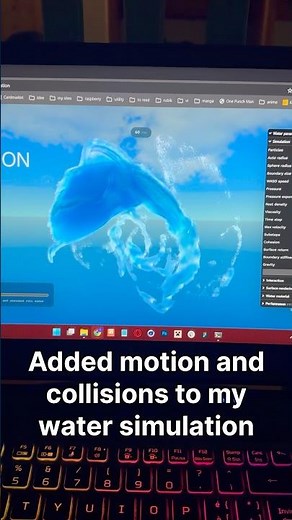 Interactive WebGPU Fluid Simulation: Keyboard Controls & Collisions