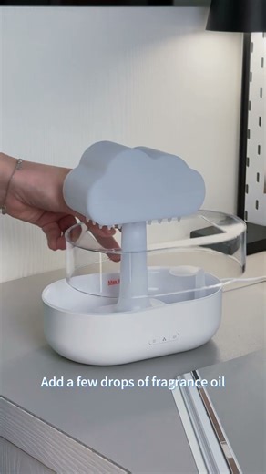 ✨Raindrop Visual Diffuser! Cozy Bedrooms & Living Rooms #aromadiffuser #humidifier