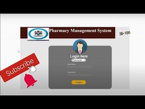 Pharmacy Management System in PHP MYSQL||DBMS MINI PROJECT WITH REPORT||FULL TUTORIAL|| MANTIS MIND