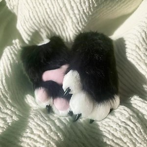 Fluffy Premade Fursuit Hand Paws - 7 Colors Available | Furry Cosplay Accessories | Partial Costume Gift - Etsy