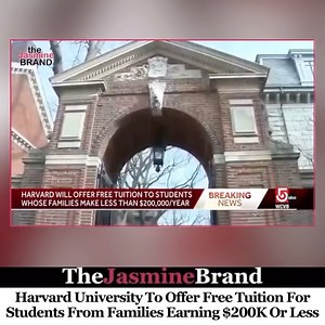 #HarvardUniversity is making major changes to its financial aid program. Starting in the 2025-26 academic year, students from families with annual incomes of $200,000 or less will be able to attend Harvard tuition-free. President Alan M. Garber said the move is about expanding access: “Putting Harvard within financial reach for more individuals widens the array of backgrounds, experiences, and perspectives that all of our students encounter, fostering their intellectual and personal growth.” Und
