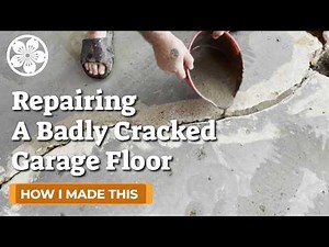 How To Repair Bad Cracks in a Garage Floor