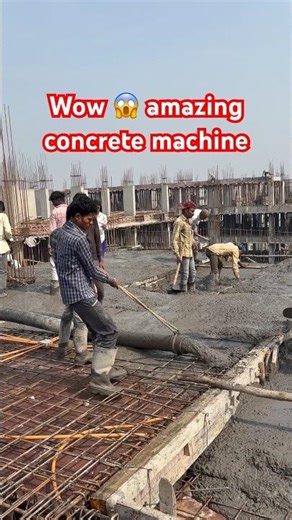 Amazing 😱 concrete pump machine construction #shortsvideo #youtubeshorts #trending #construction