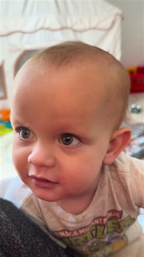 My almost 17 month old already trying to be messy like his older siblings 😅 #toddlertok #momlife #toddlersoftiktok