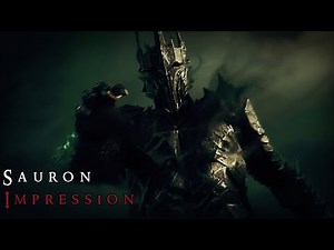 Sauron Impression #2 - One Ring poem in Black Speech