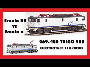 Locomotoras: Renfe 269.403.2 Electrotren (2615) VS Renfe 269.405.7 Arnold (HN2592S)