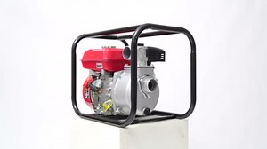 WP-20 4-Stroke 212CC 2 Inch Trash Pump, 7.5HP Single Cylinder Air Cooled Gas Powered Water Pump, Portable Water Pump for Farmland Watering Garden Irrigation Greenhouse Planting