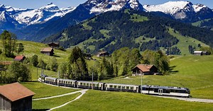 GoldenPass Express Tickets: Luzern bis Montreux