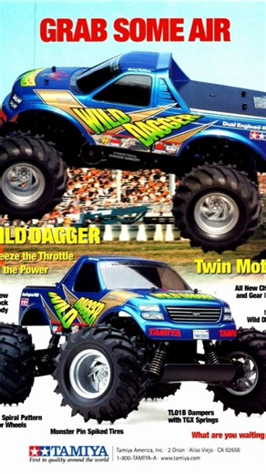 Popular RC cars of the 1980s and 1990s