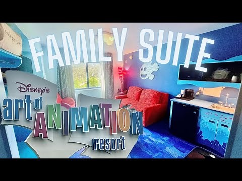 Disney's Art of Animation Finding Nemo Family Suite Tour