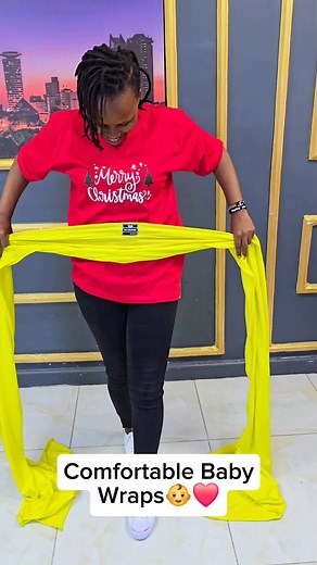 Baby wearing is magical with this super comfortable baby wrap. #babywrap #wrap #fyp #fypage #foryou #nilababyshop #babywearing #babygirl #babyboy