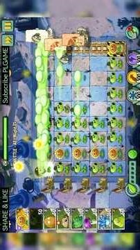 PVZ2 Shuttle AE Night 13 - BEST STRATEGY REVEALED! 💥 #shorts #viral #viralshort #pvz2shuttle