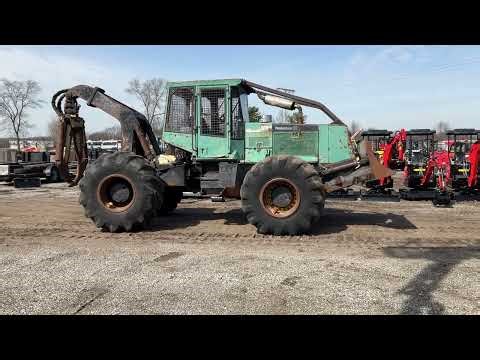 Lot 1750: Timberjack 360 Grapple Skidder
