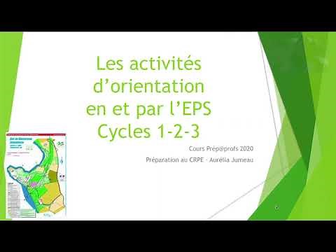 Extrait APSA course d'orientation