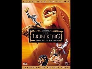 Opening to The Lion King Platinum Edition DVD (2003, Both Discs) [True HQ RARE!!] THE BEST!!!!