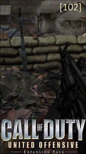 Machine Gun! - Call of Duty: United Offensive [102]#shorts #callofduty #unitedoffensive #cod #gaming