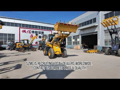 SZMG Compact Wheel Loader | Best Selling Mini Loader For Farm & Construction