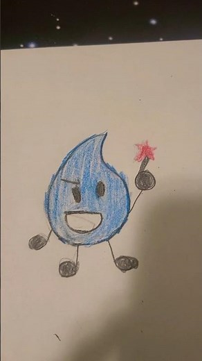 BFDI: How to draw teardrop